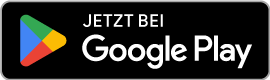 Button "Jetzt bei Google Play" mit Link, URL http://meine.trave.de